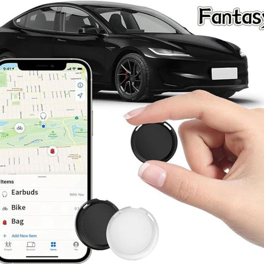 Fantasy GPS Tracker for Car,Mini Trackers Device with Weatherproof Magnetic Case-No Monthly Fee-Best Hidden GPS Trackers,Anti-Lost Device,Works with Apple
