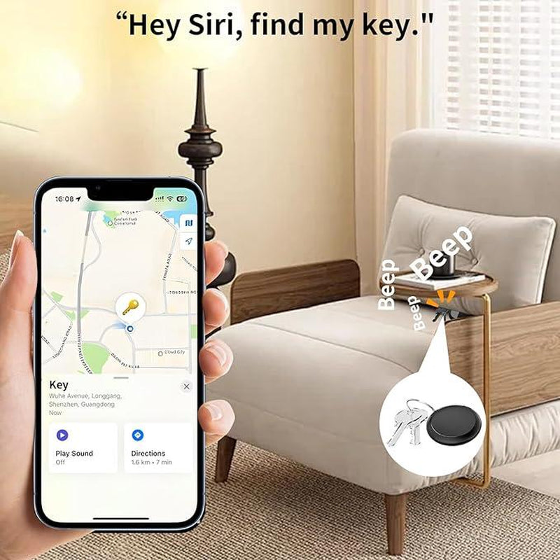 Fantasy GPS Tracker for Car,Mini Trackers Device with Weatherproof Magnetic Case-No Monthly Fee-Best Hidden GPS Trackers,Anti-Lost Device,Works with Apple