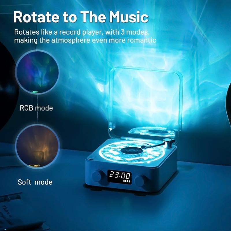 Bluetooth Speaker,Alarm Clock Bluetooth Speaker Touch Sensor Bedside Lamp Dimmable Multi-Color Changing Bedside Lamp,Mp3 Player Ambient Sounds
