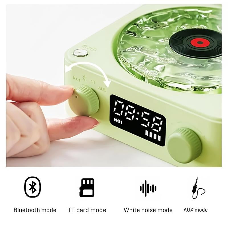 Bluetooth Speaker,Alarm Clock Bluetooth Speaker Touch Sensor Bedside Lamp Dimmable Multi-Color Changing Bedside Lamp,Mp3 Player Ambient Sounds