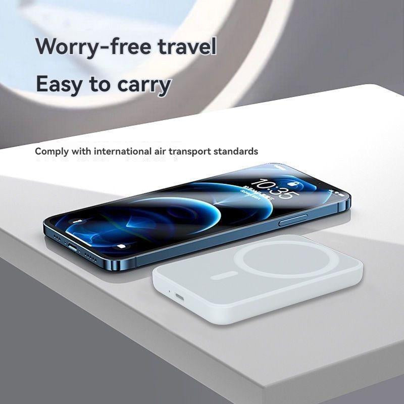For Apple Wireless Magnetic Power Bank with 25W Ultra Fast Charging and for Magsafe Function, for Iphone16/15/14/13/12/Pro/Promax/Plus， Black/White/Pink Charger Portable Battery Pack Compact Chargeable Smartphone